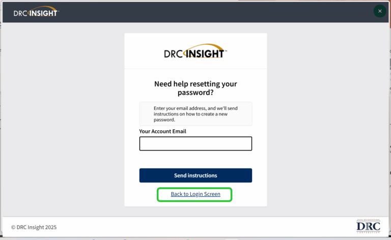 Drc Insight Access Code DRC Scoring Support – PAS Scoring Support