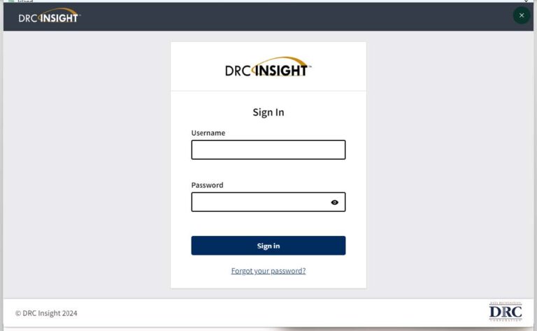 DRC Scoring Support – PAS Scoring Support
